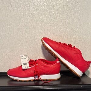 Reebok Bold Red Sneakers